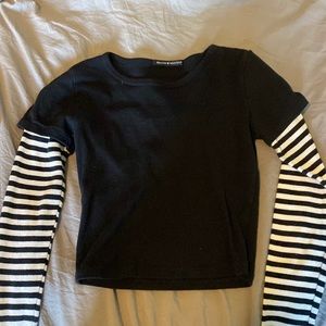 brandy melville long sleeve ashlyn top